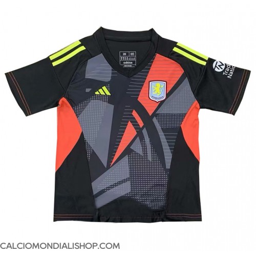 Maglie da calcio Aston Villa Portiere Seconda Maglia 2024-25 Manica Corta